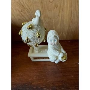 Department 56 Snowbabies Figurine ~ Puffin in a Pear Tree ~ New in Original Box